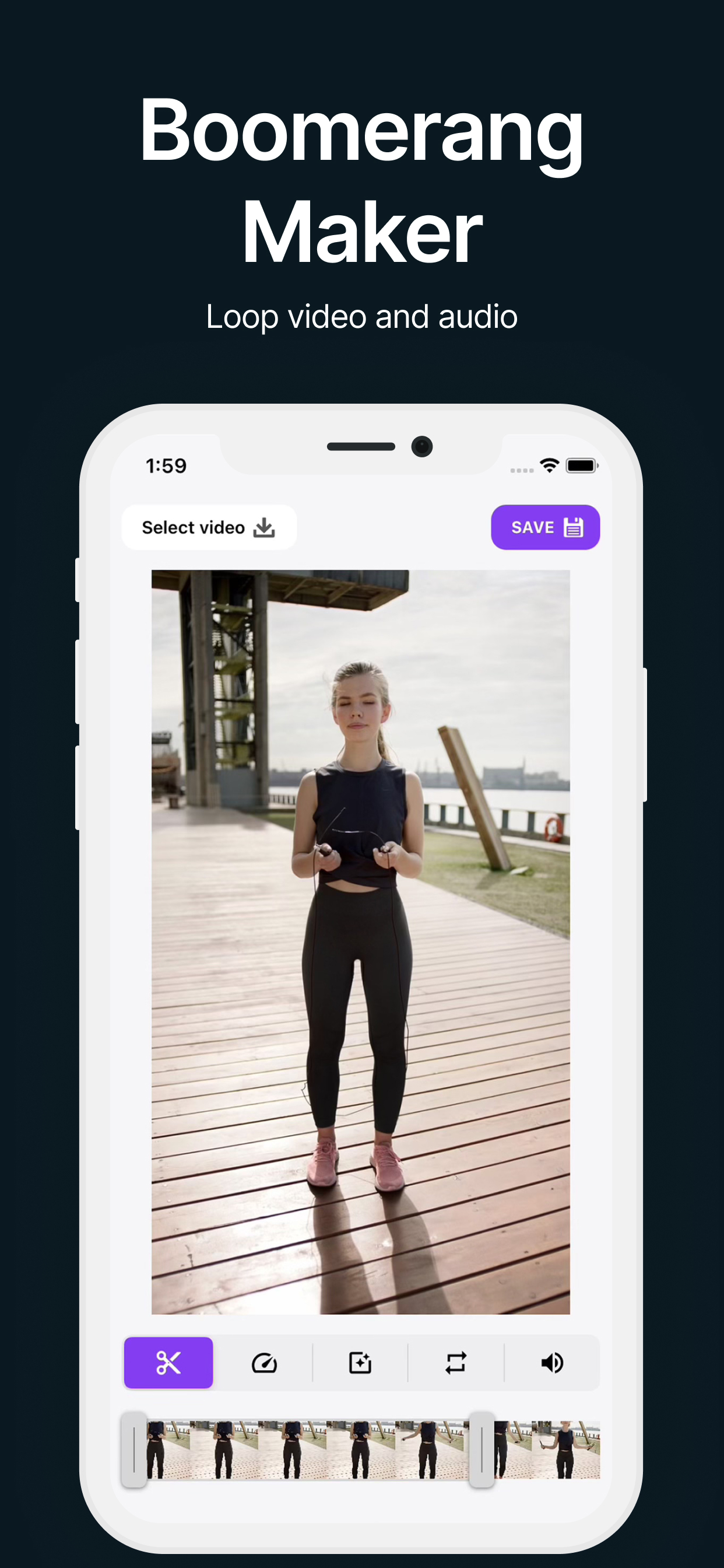 Boomerang Video Loop Maker