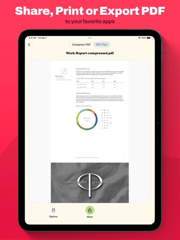 Compress It! PDF Compressor iPad screenshot