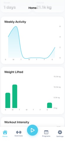 Daily Gym Track screenshot