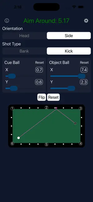 Billiards Mate screenshot 2