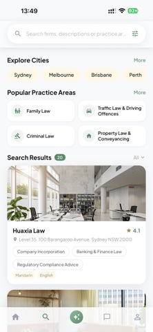 JHeng – Find the Right Lawyer iPhone screenshot 2