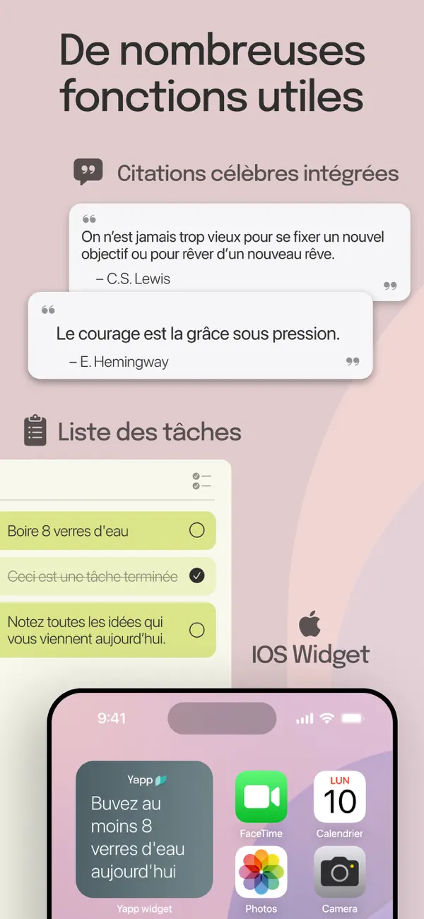 Screenshot #3 pour Yapp Rappels Aléatoires