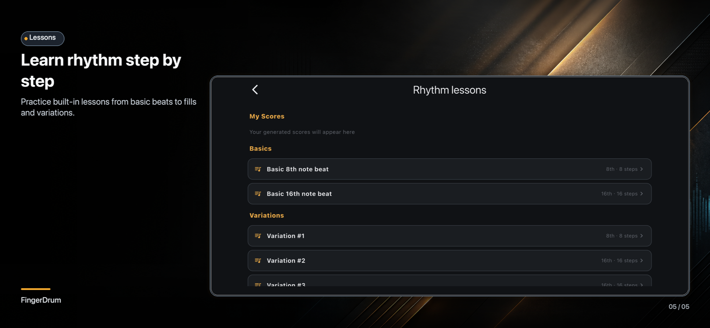 FingerDrum: Learn Drum Pads screenshot 5