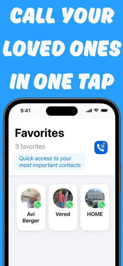 Photo Dialer – Tap to Call screenshot 1