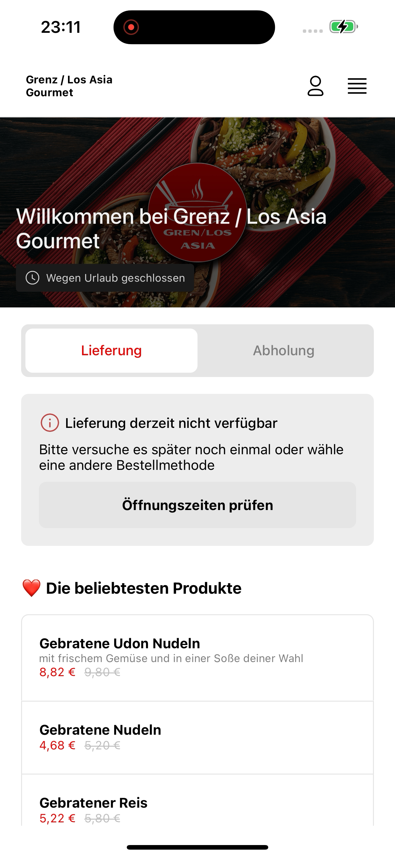 Grenz / Los Asia Gourmet screenshot 5