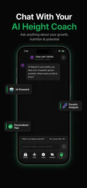 InchUp - Height Predictor screenshot 2