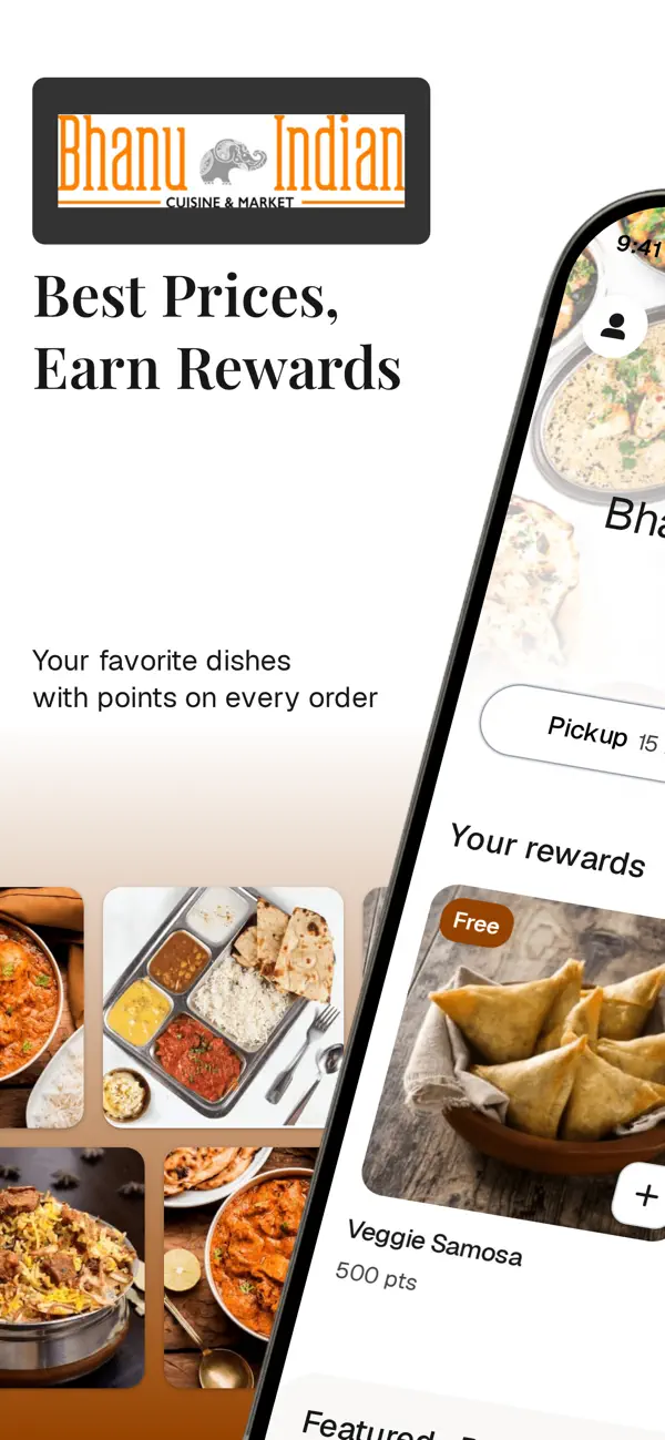 Screenshot #1 pour Bhanu Indian Cuisine