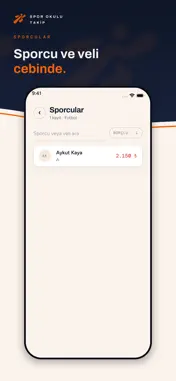 Spor Okulu Yönetim screenshot 4