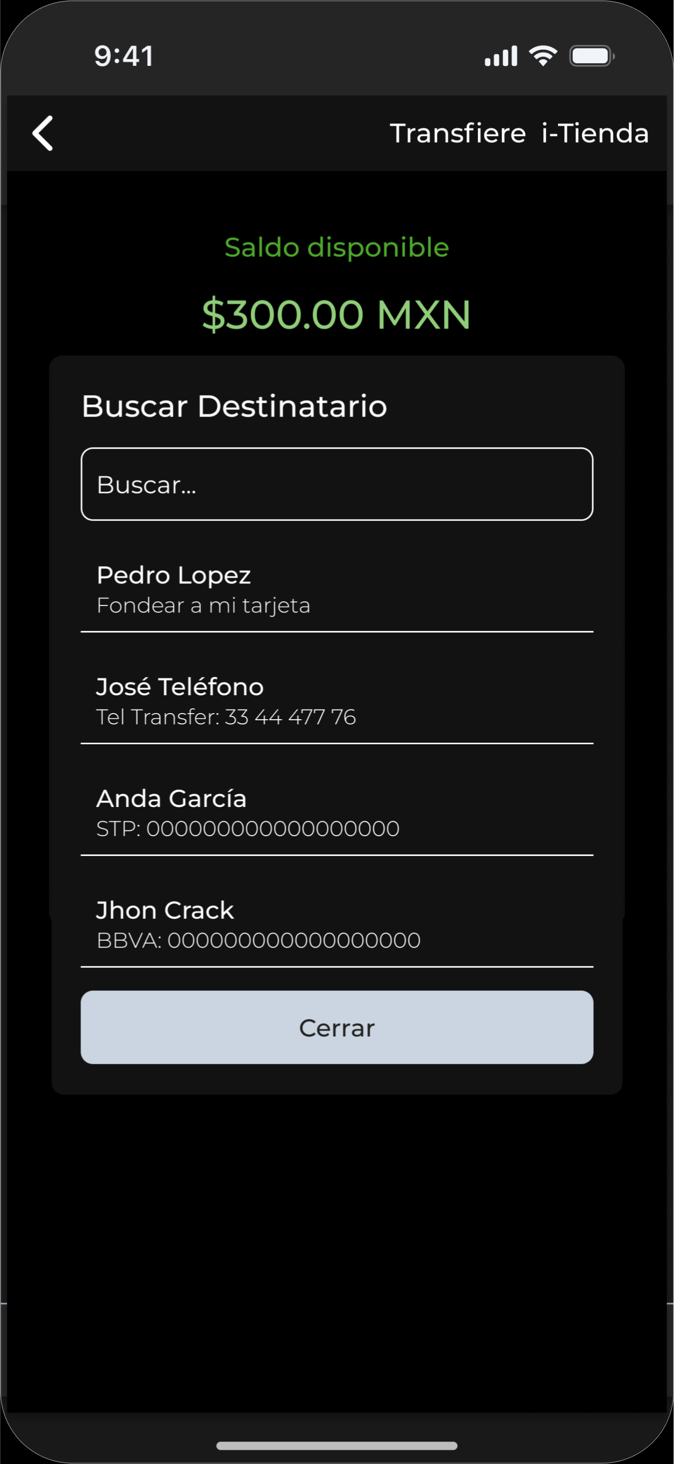 Mi CLABE Rute