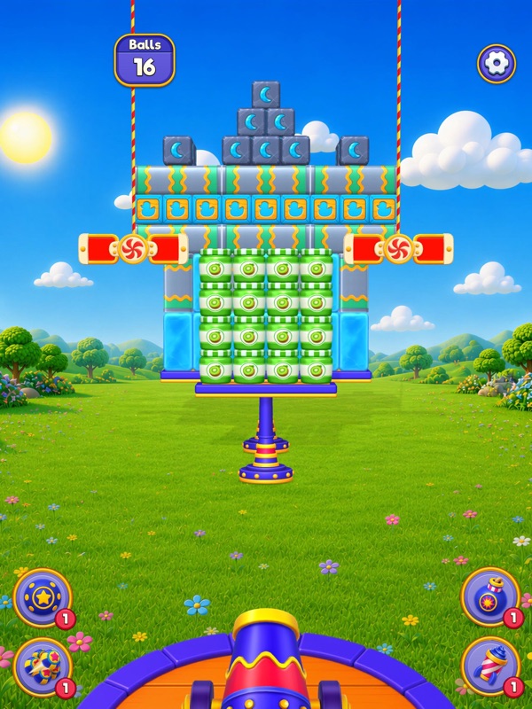 Cannon Strike: Physics Puzzle screenshot 9