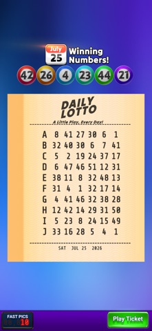 Scratch Off Daily iPhone screenshot