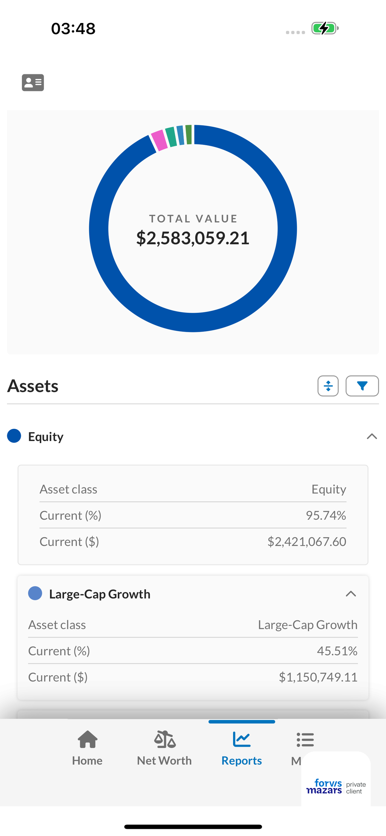 Forvis Mazars Private Client screenshot 4
