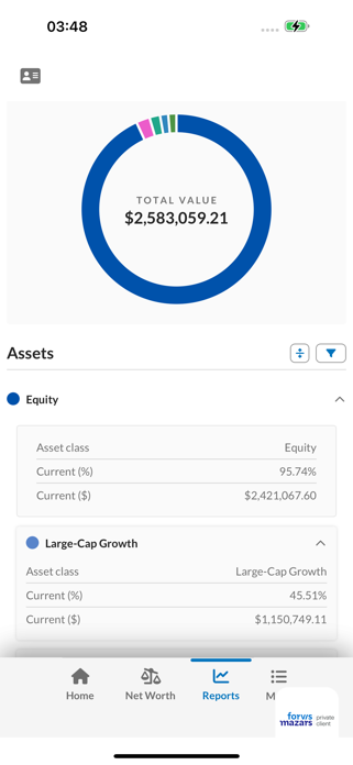Forvis Mazars Private Client Screenshot 4 of 4