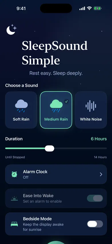SleepSound Simple screenshot 1