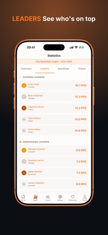 Basketball Stats App Screenshot 5 of 10