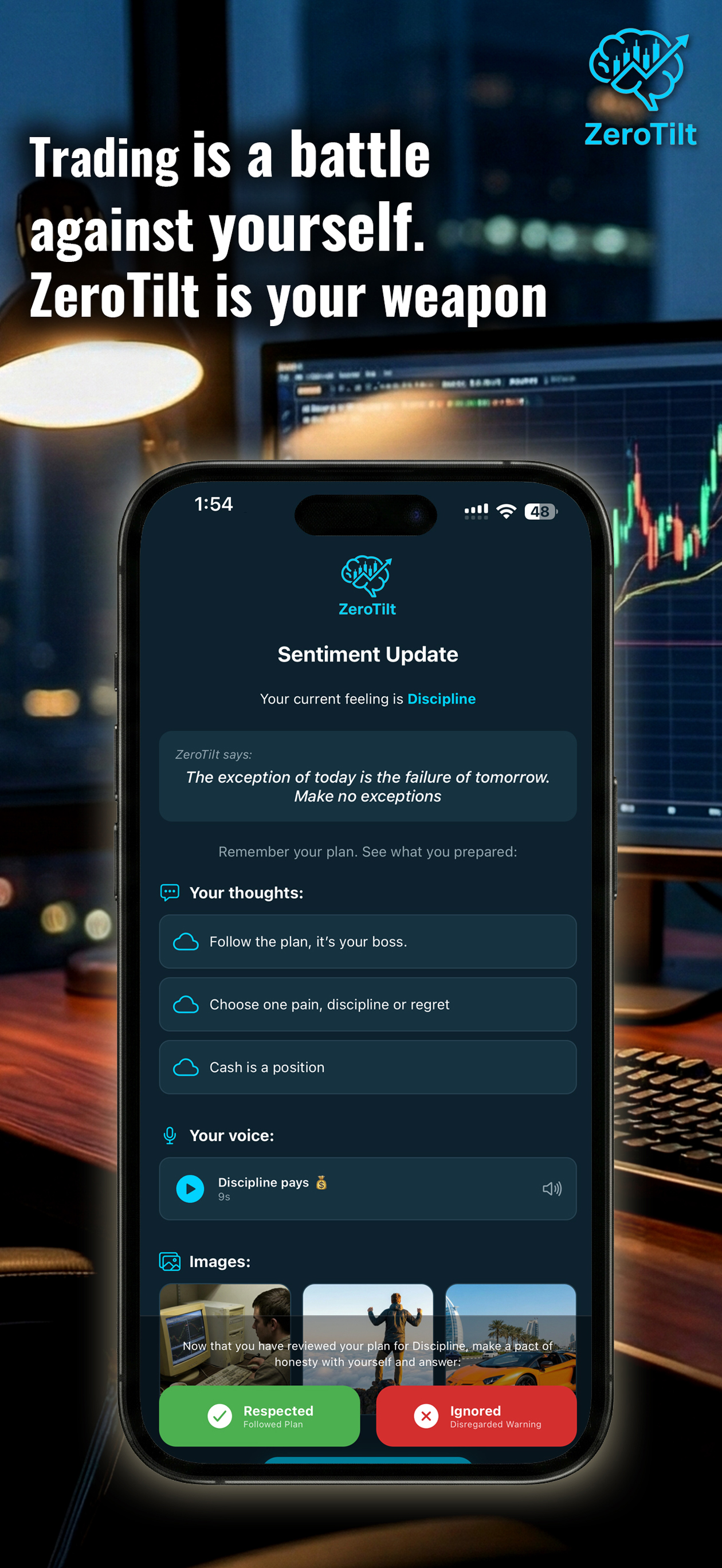 ZeroTilt Trader screenshot 4