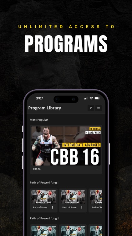 Calgary Barbell Training App