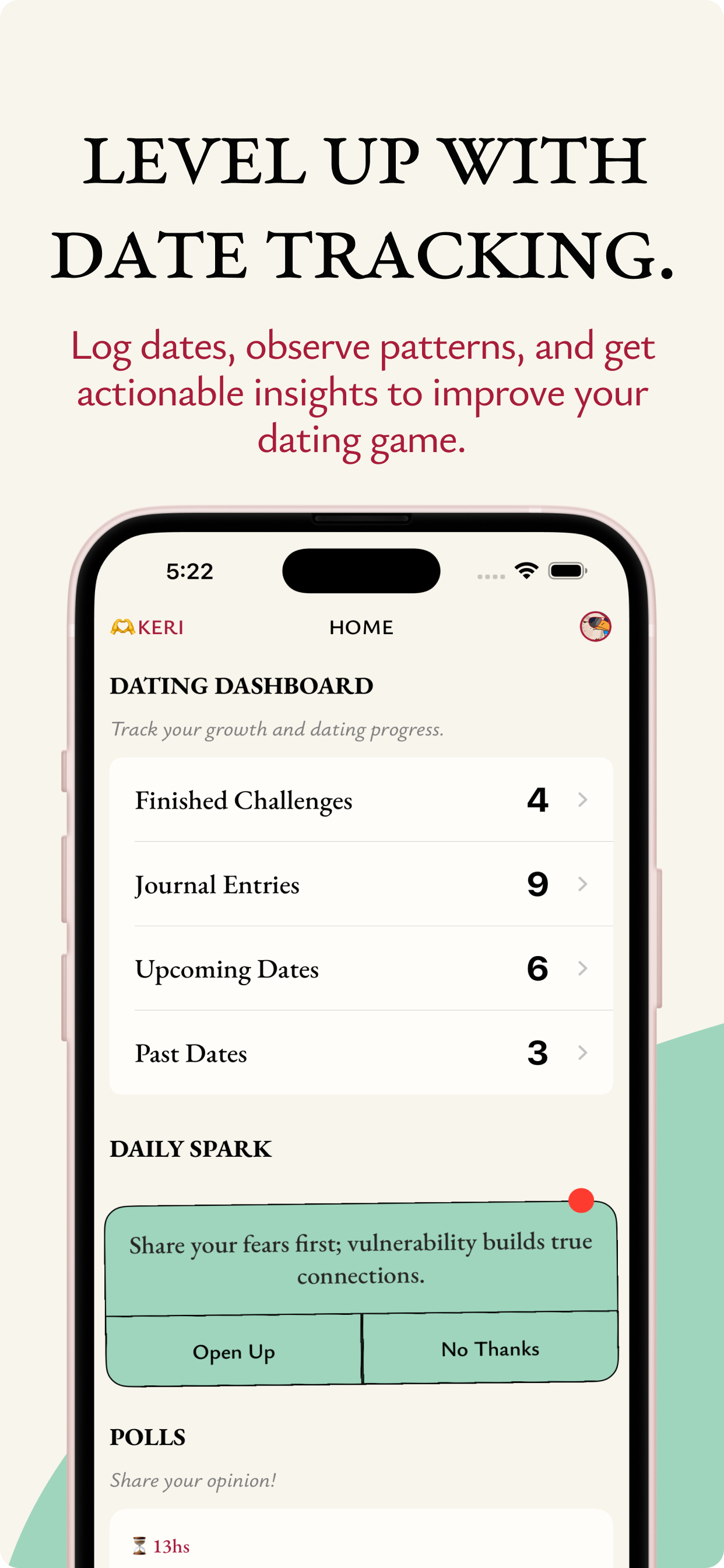 Keepler: Get Better at Dating