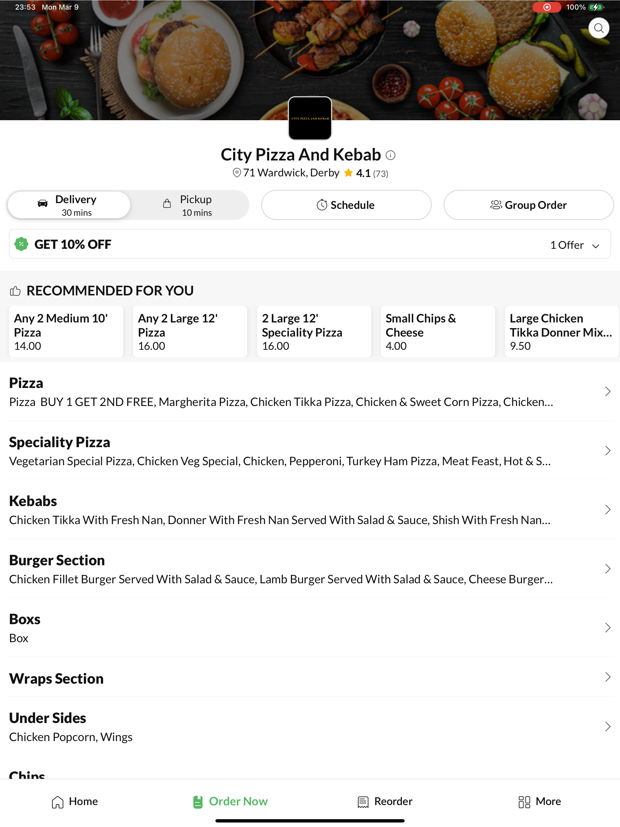 City Pizza And Kebab screenshot 6