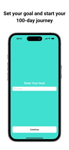 100 DEDICATED - Goal Tracker Screenshot 2 of 3