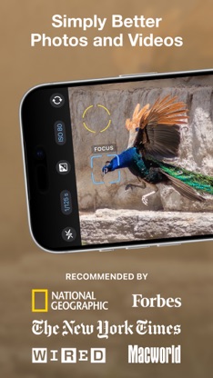 ProCamera. Professional Camera screenshot 2