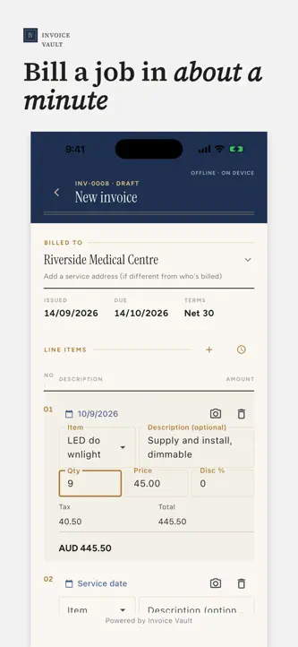 Invoice Vault screenshot 4