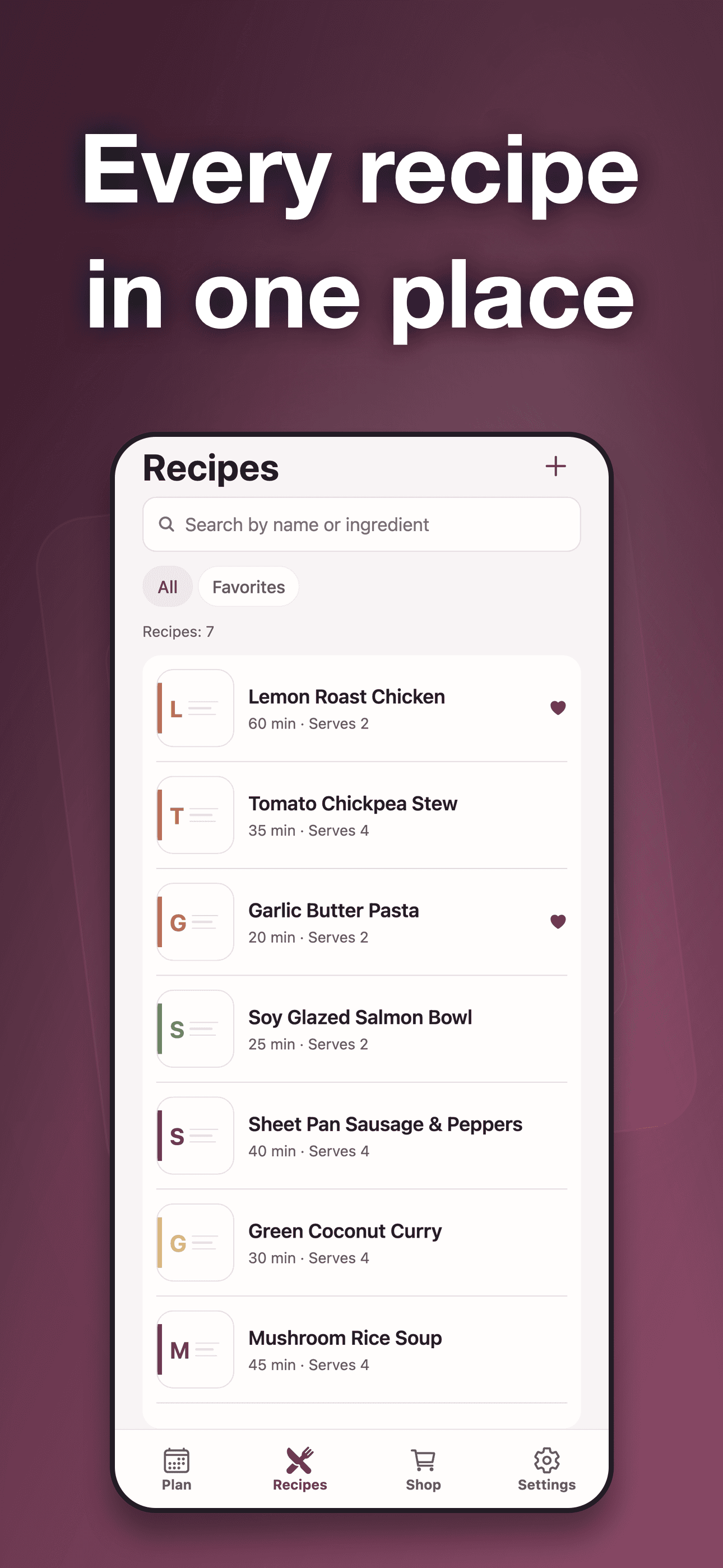 Meal Planner・Grocery List screenshot 5