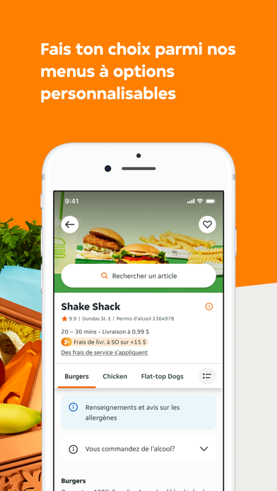 Screenshot #3 pour Skip – Nourriture et épicerie