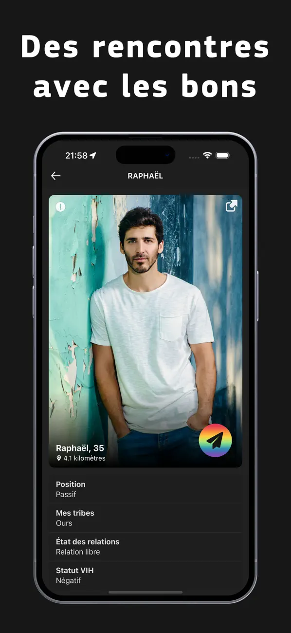 Screenshot #3 pour Gayzr - Rencontres et Chat Gay