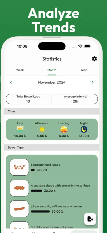 Bowel Movement & Poo Tracker screenshot 4 of 6