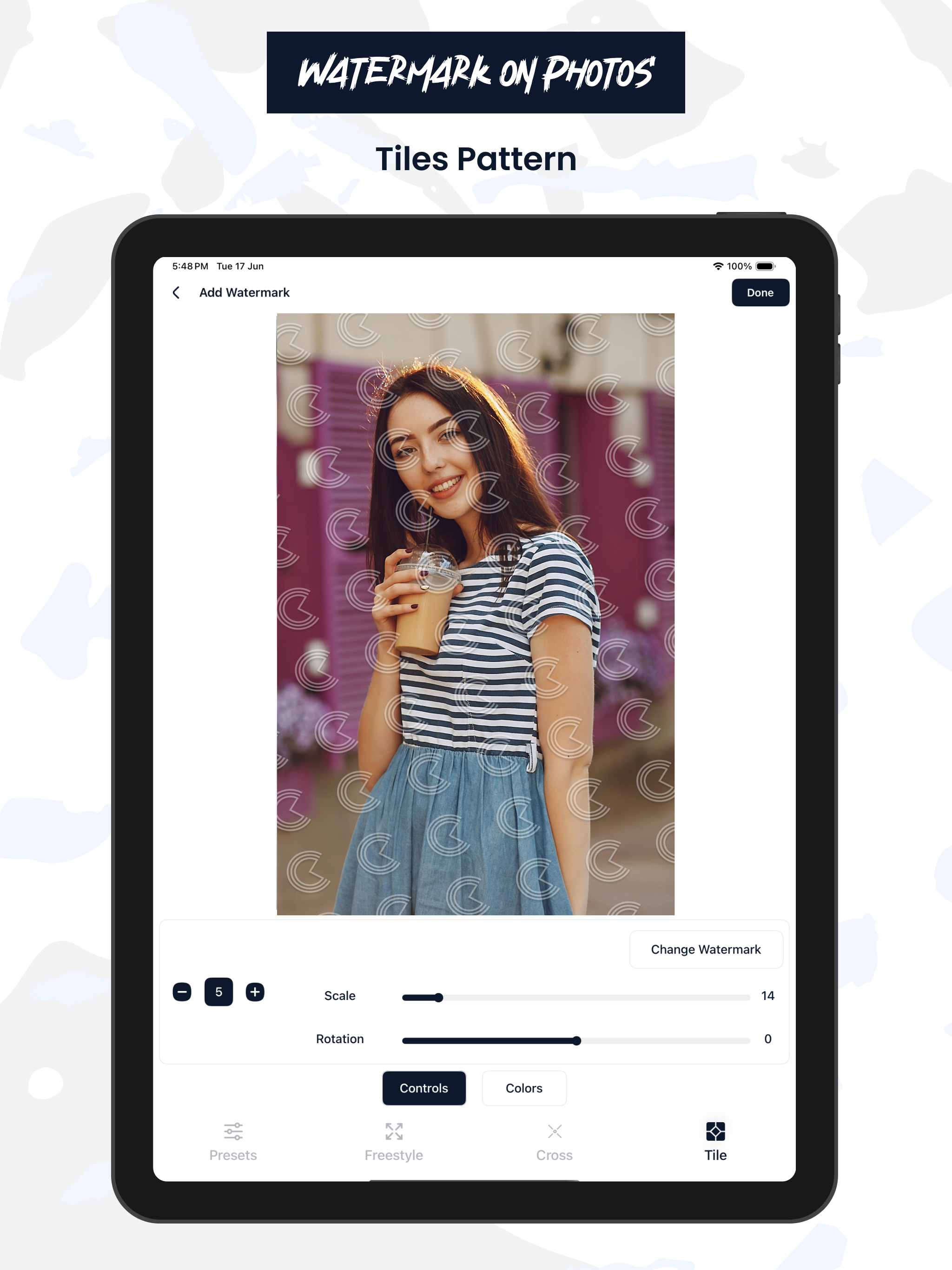 Add Watermark on Photos