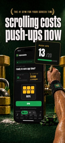 RepsRoulette: App Blocker Screenshot 1 of 10