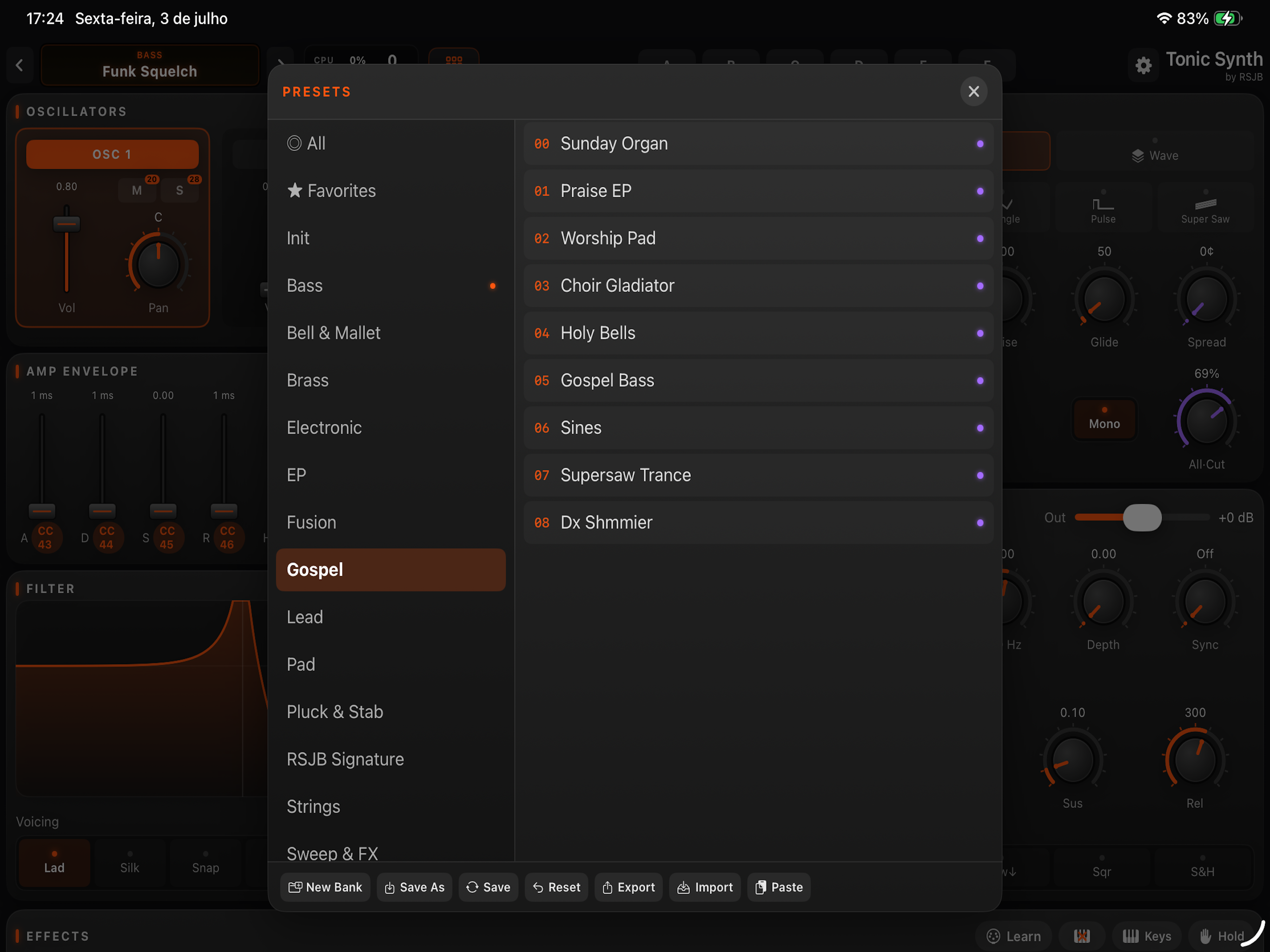 Tonic Synth screenshot 5