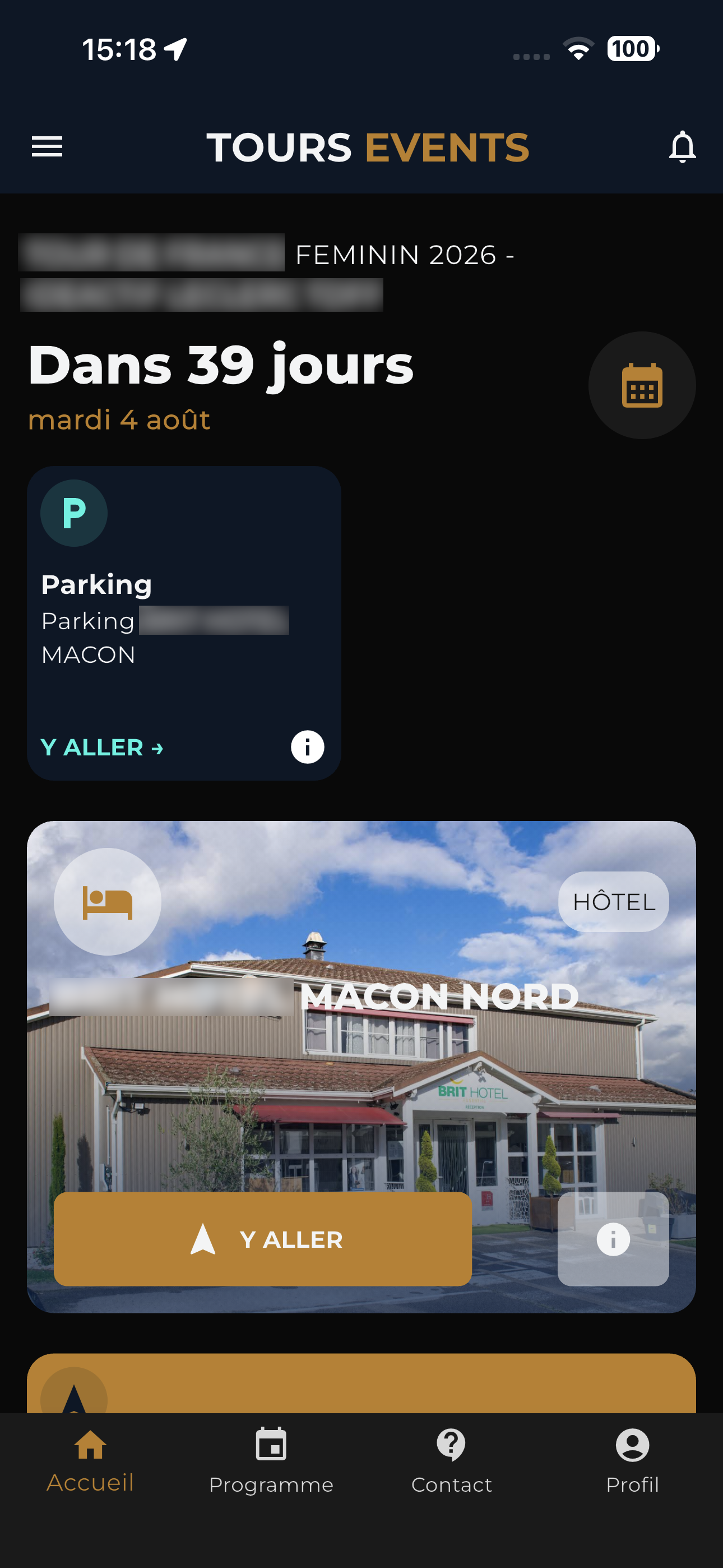 Tours Events screenshot 3