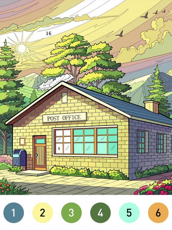 Nostalgia Color by number game screenshot 14