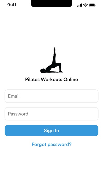 Pilates Workouts Online Screenshot