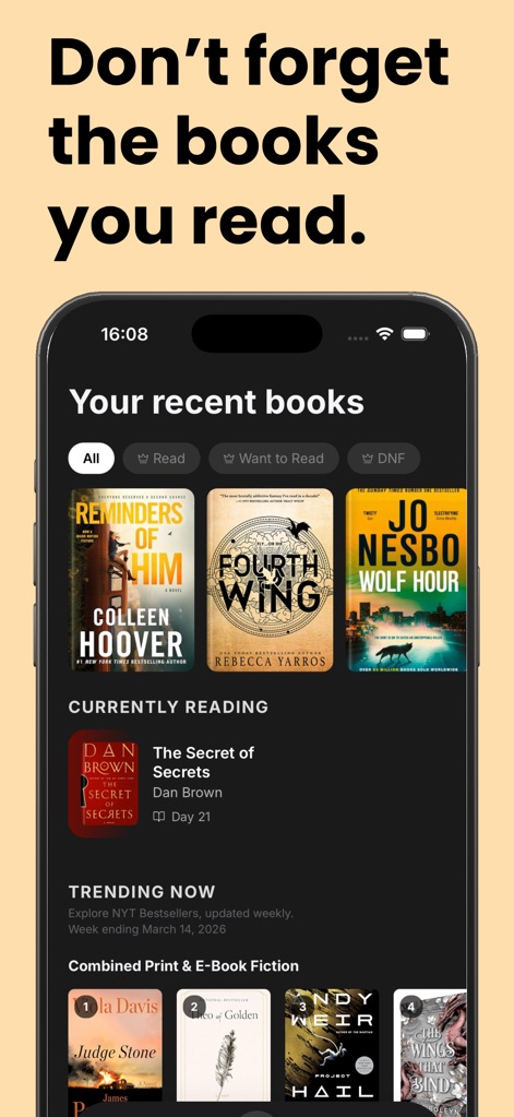 Book Tracker - BookStack - Books App | MWM
