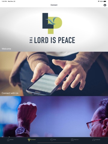 Lord Is Peace-Texas iPad screenshot