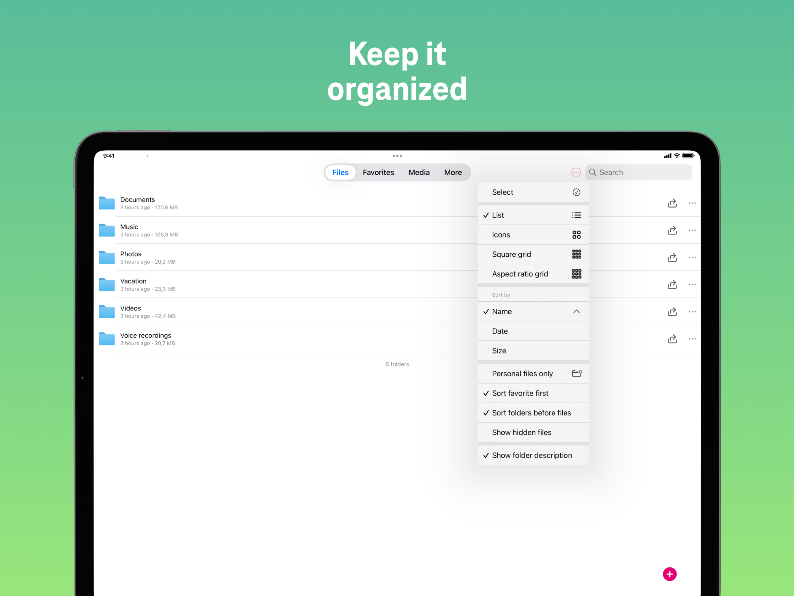 MagentaCLOUD - Cloud & Files screenshot 18