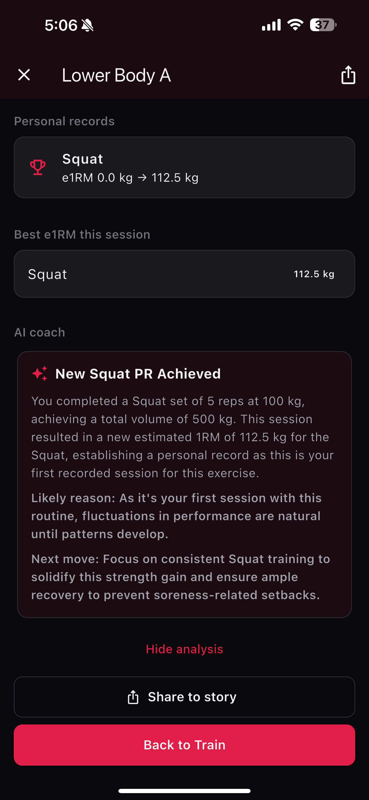 Gains Coach screenshot 5