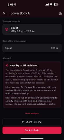 Gains Coach Screenshot 5 of 8