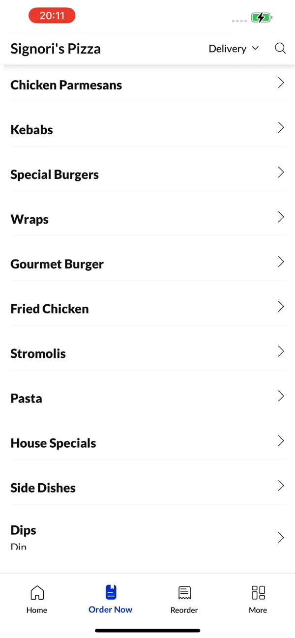 Screenshot #3 pour Signori's Pizza.