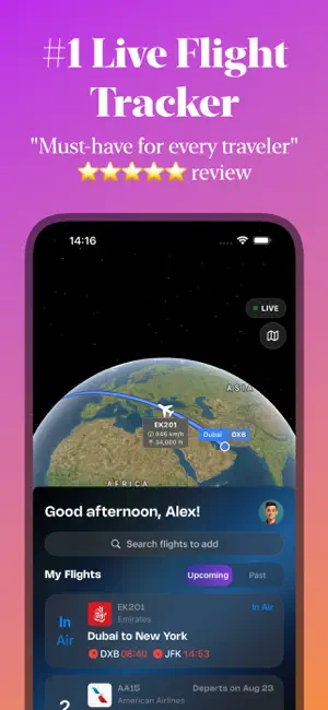 Flight Tracker: FlightElite AI screenshot 1