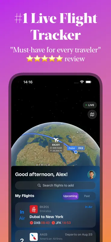 Flight Tracker: FlightElite AI screenshot 1 of 9