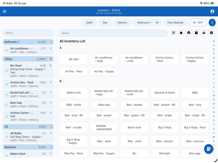 MovewareGo screenshot 2