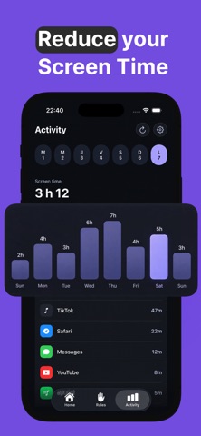 Relock: Block Apps & Focus Screenshot 2 of 6
