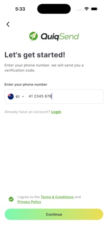 QuiqSend Screenshot 2 of 4
