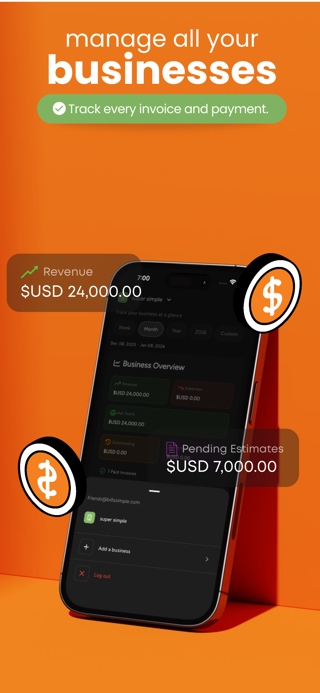 Bills Simple screenshot 3