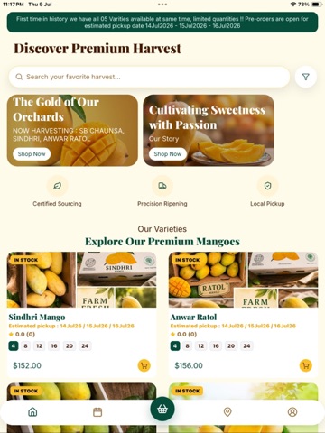 Farm Fresh Shop iPad screenshot
