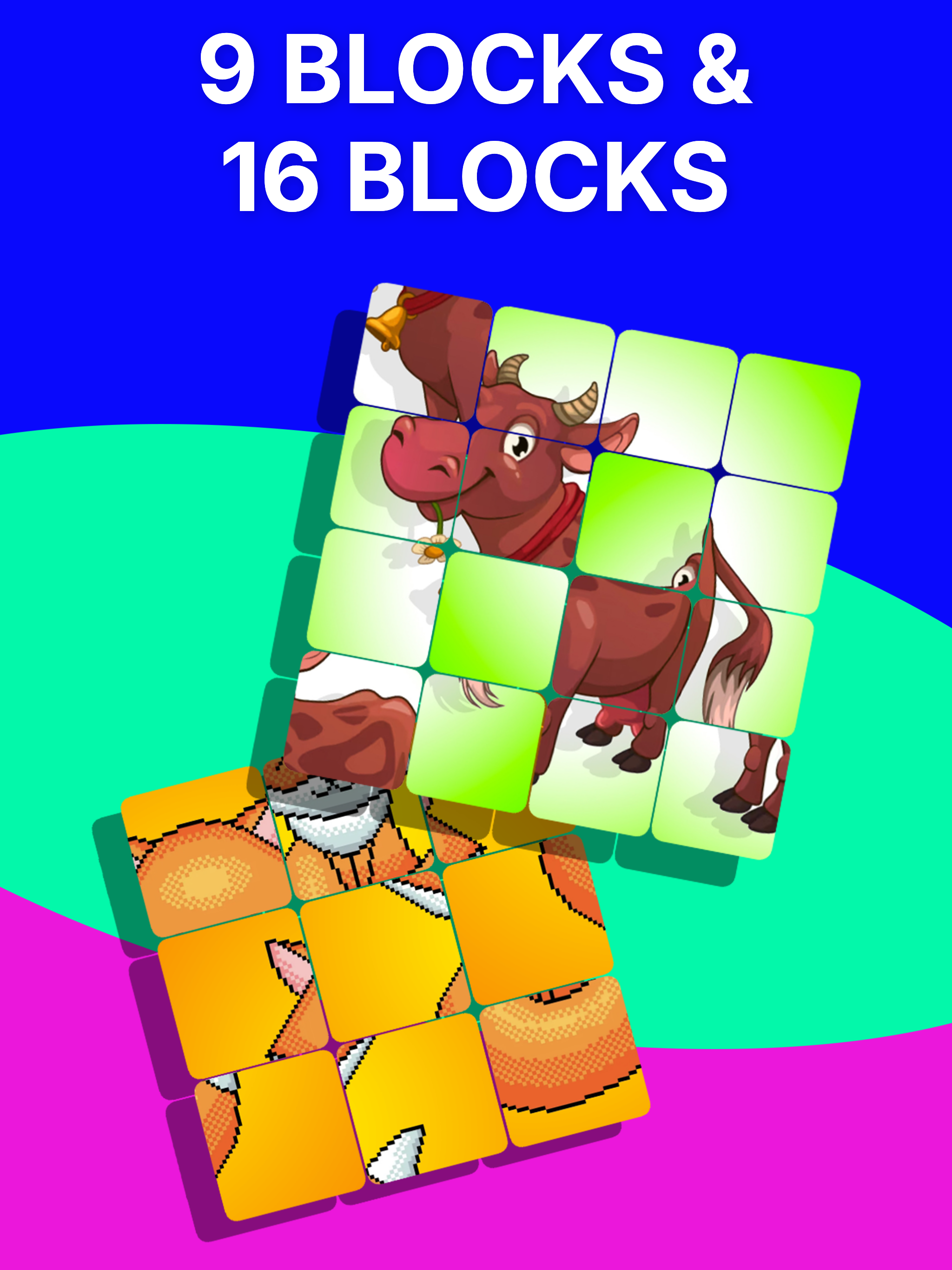 Baby kids block puzzle Puzzlee